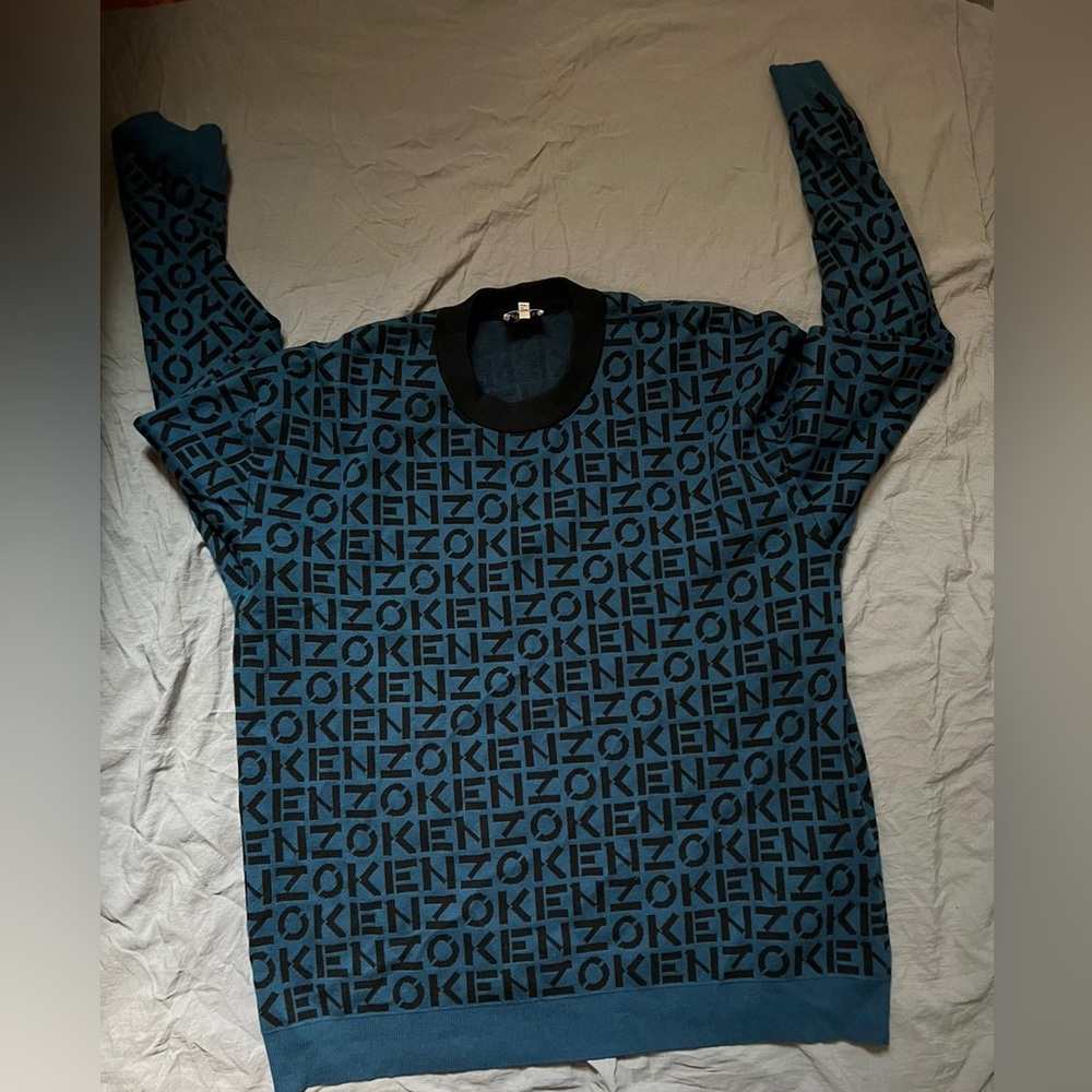 KENZO OVERSIZED SPORT MONOGRAM JUMPER